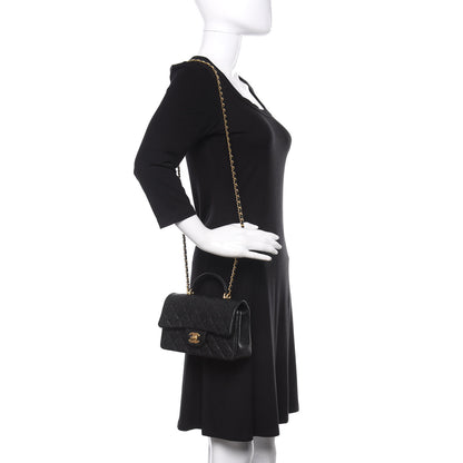 Chanel Caviar Quilted Mini Top Handle Rectangular Flap Black 2 of 9