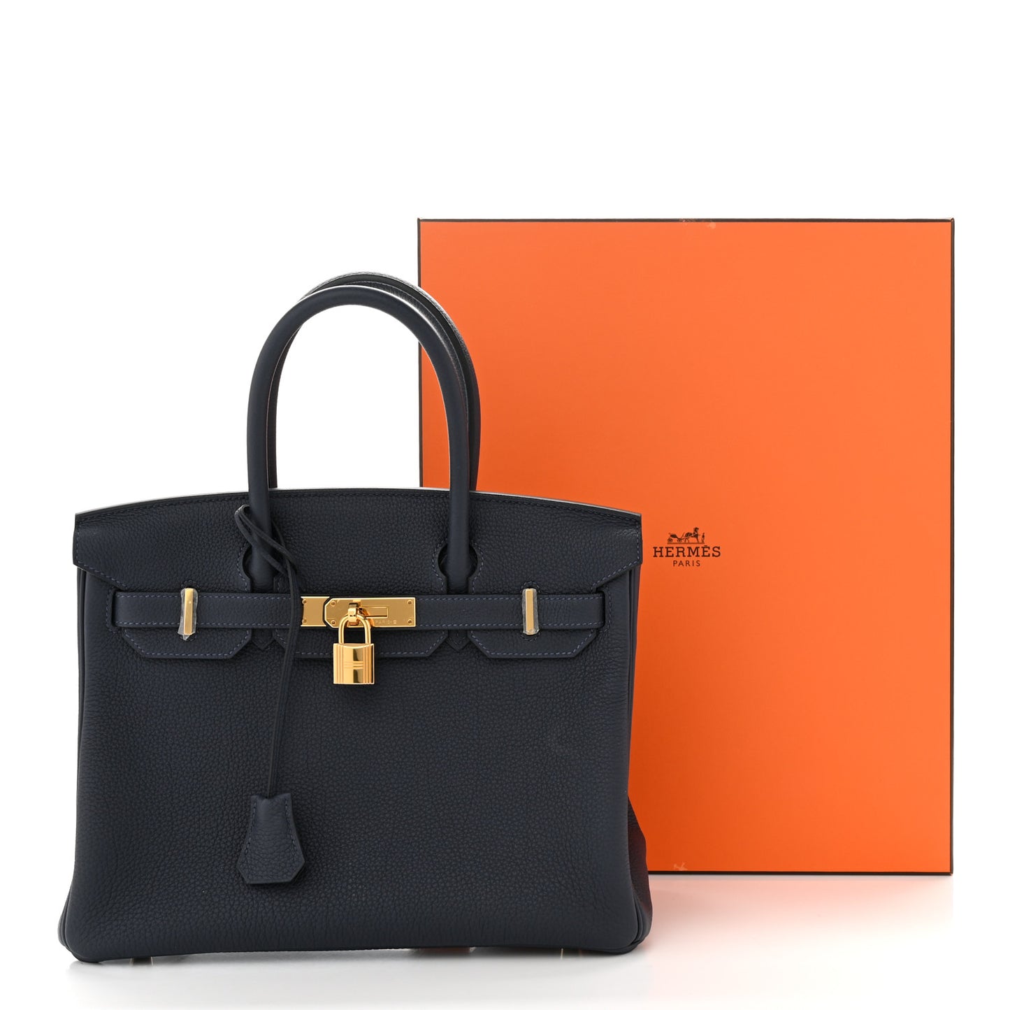 Togo Birkin 30 Bleu Nuit