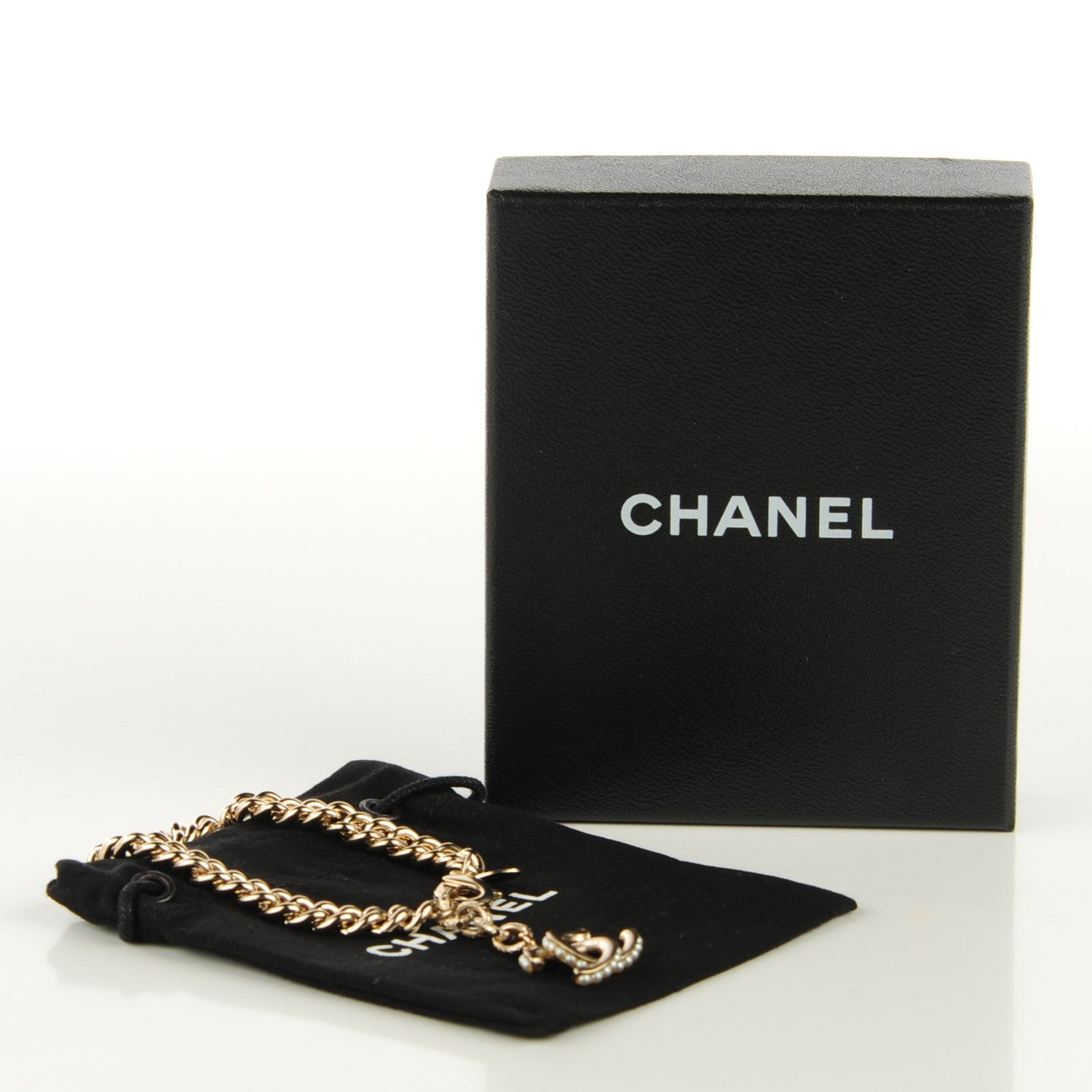 Chanel Pearl CC Bracelet Gold 4 of 6
