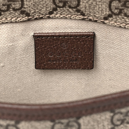 Gucci GG Supreme Monogram Neo Vintage Web Belt Bag Brown 6 of 13