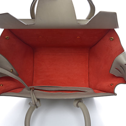 Celine Smooth Calfskin Mini Tie Knot Tote Light Taupe 5 of 20