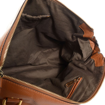 Chloe Calfskin Large Marcie Satchel Tan 5 of 12