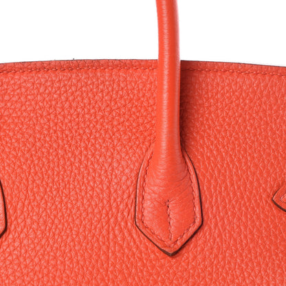Hermes Togo Birkin 25 Rouge Tomate 15 of 37