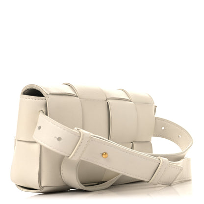 Bottega Veneta Nappa Maxi Intreccio The Belt Cassette Bag White 2 of 9