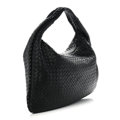 Bottega Veneta Nappa Intrecciato Large Veneta Hobo Black 3 of 10