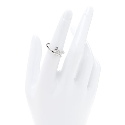 Cartier 18K White Gold Small Juste Un Clou Ring 53 6.5 2 of 5