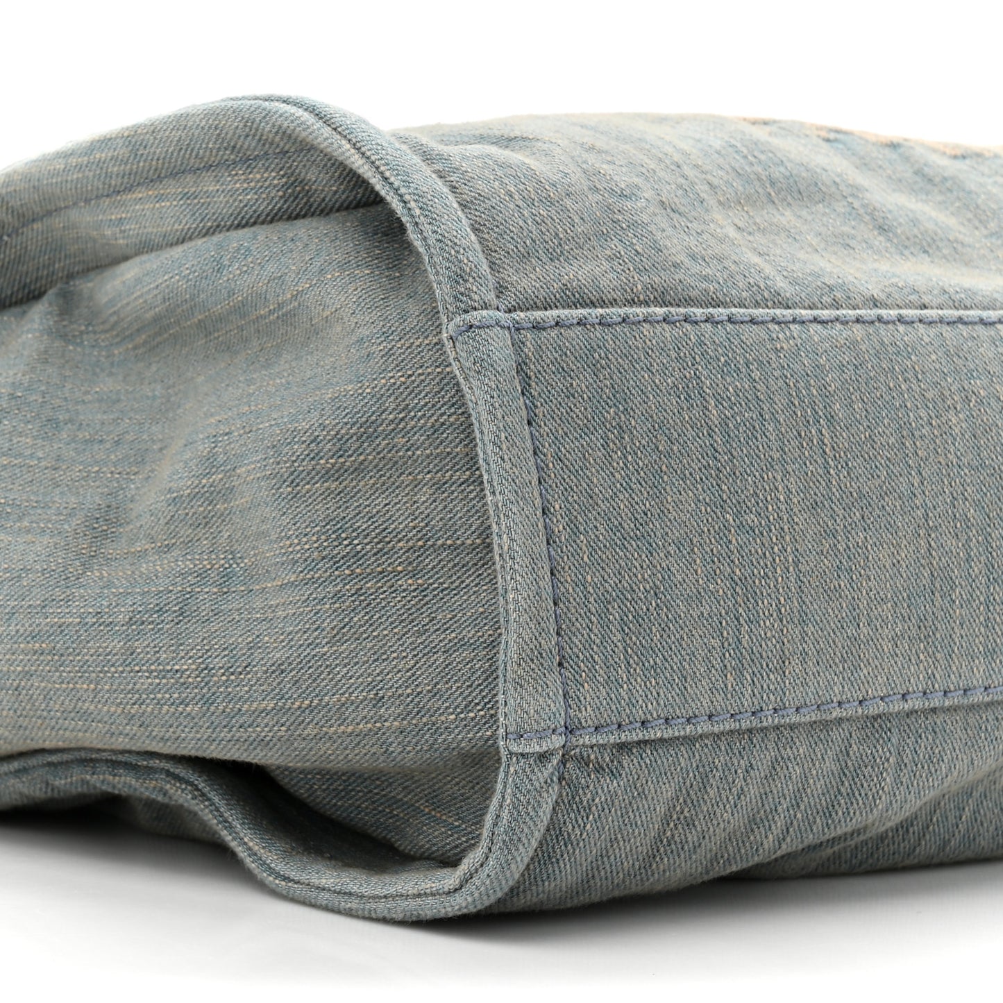 Denim Small Deauville Tote Light Blue