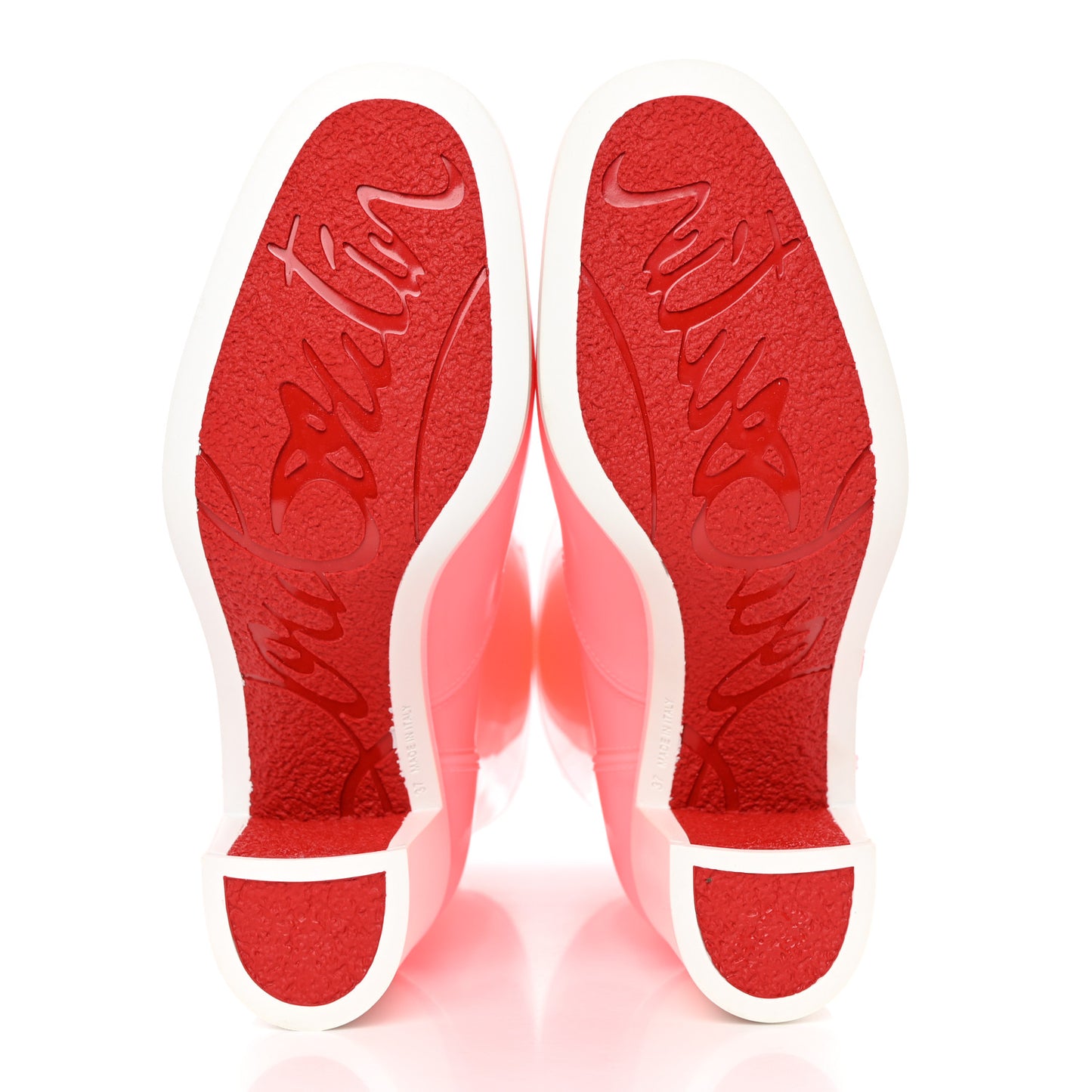 PVC Loubirain 70MM Rain Boots 37 Bubble Gum
