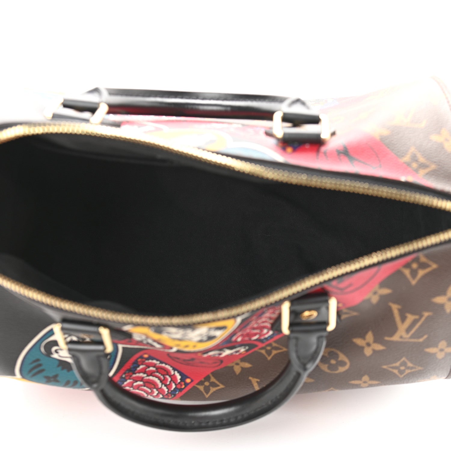 Louis Vuitton Monogram Kabuki Speedy 30 5 of 9