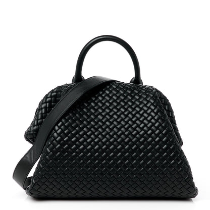 Bottega Veneta Nappa Intrecciato Medium Padded The Handle Tote Black 1 of 14