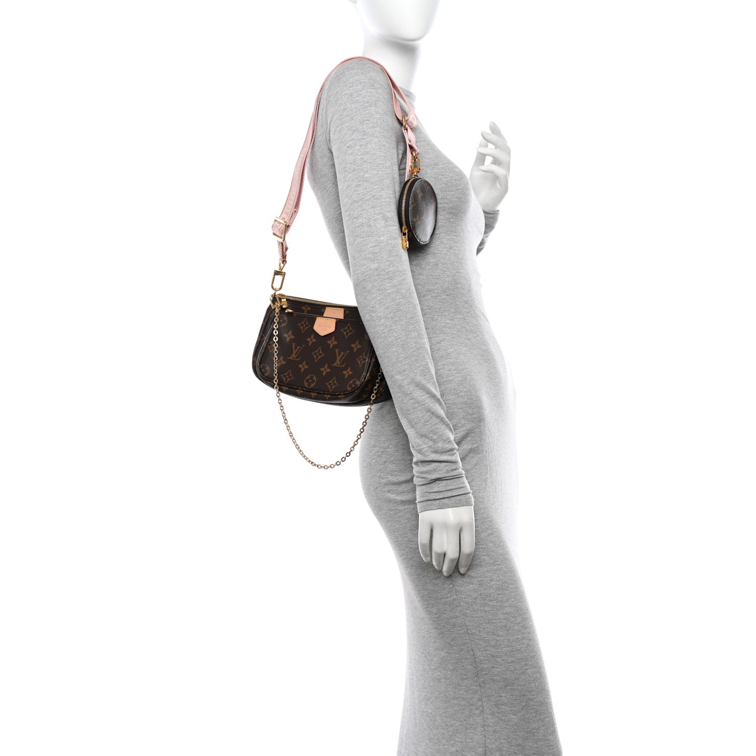 Louis Vuitton Monogram Multi Pochette Accessories Rose Clair 2 of 12