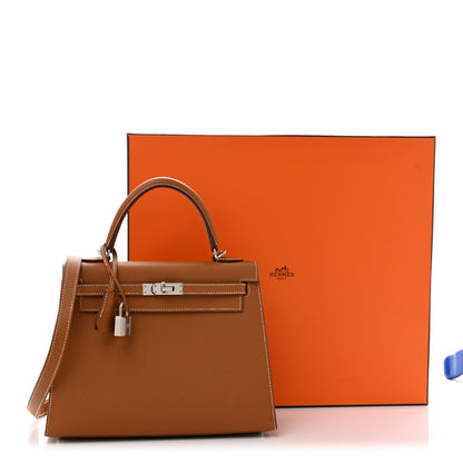 Hermes Epsom Kelly Sellier 25 Gold 13 of 13