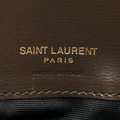 Saint Laurent Smooth Calfskin Monogram Phone Holder Crossbody Light Musk 6 of 11