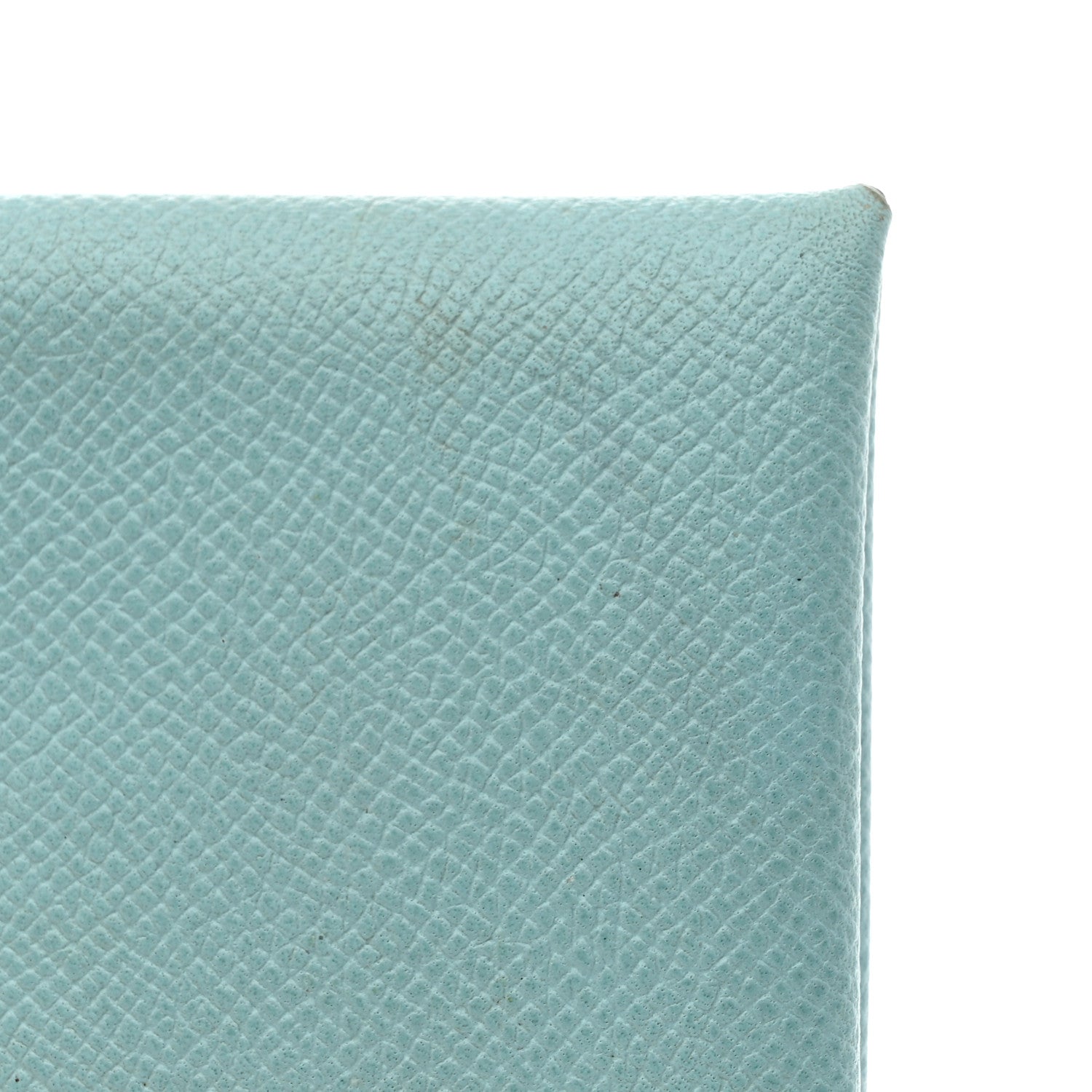 Hermes Epsom Calvi Card Case Bleu Atoll 4 of 8