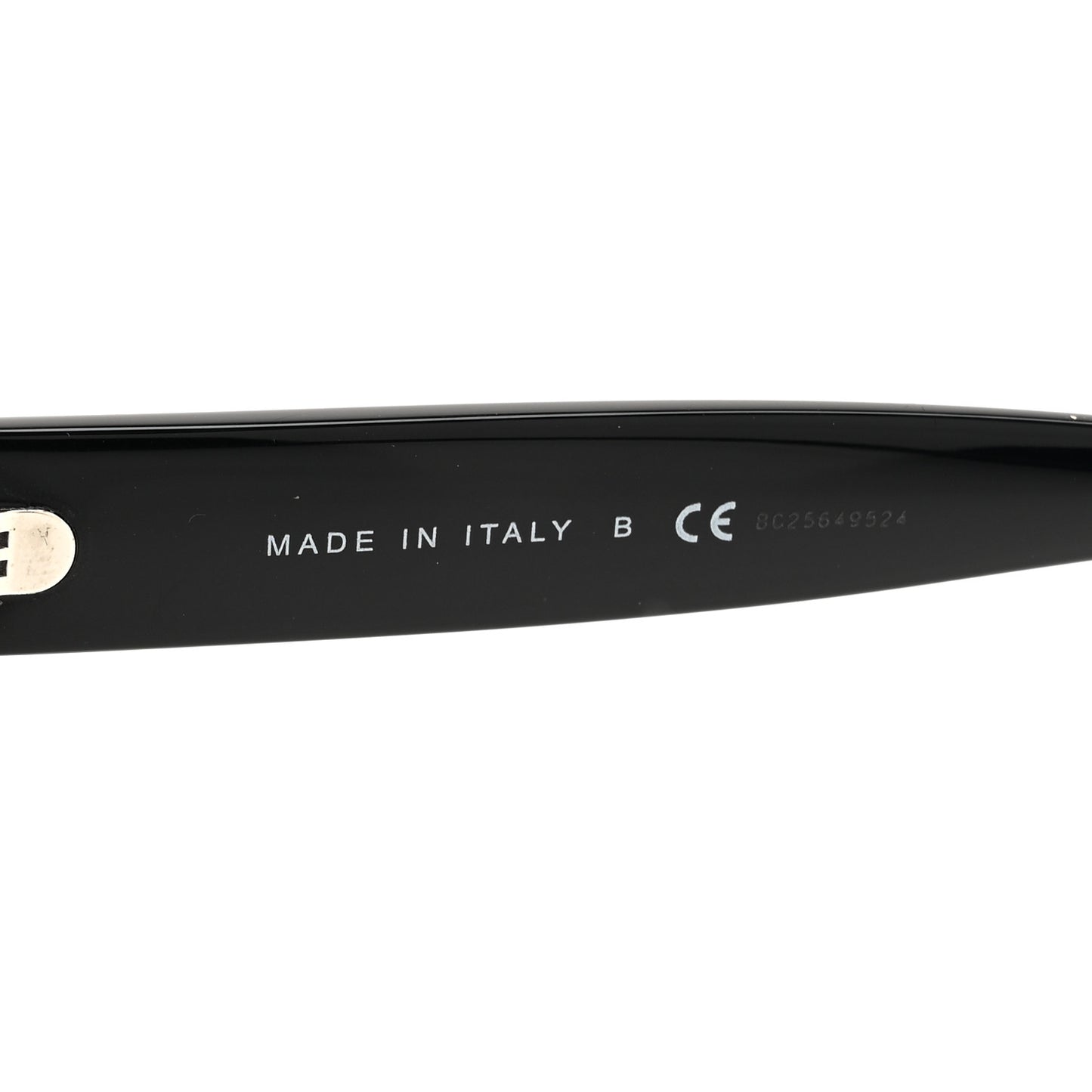 Acetate Polarized Square CC Sunglasses 5380 Black