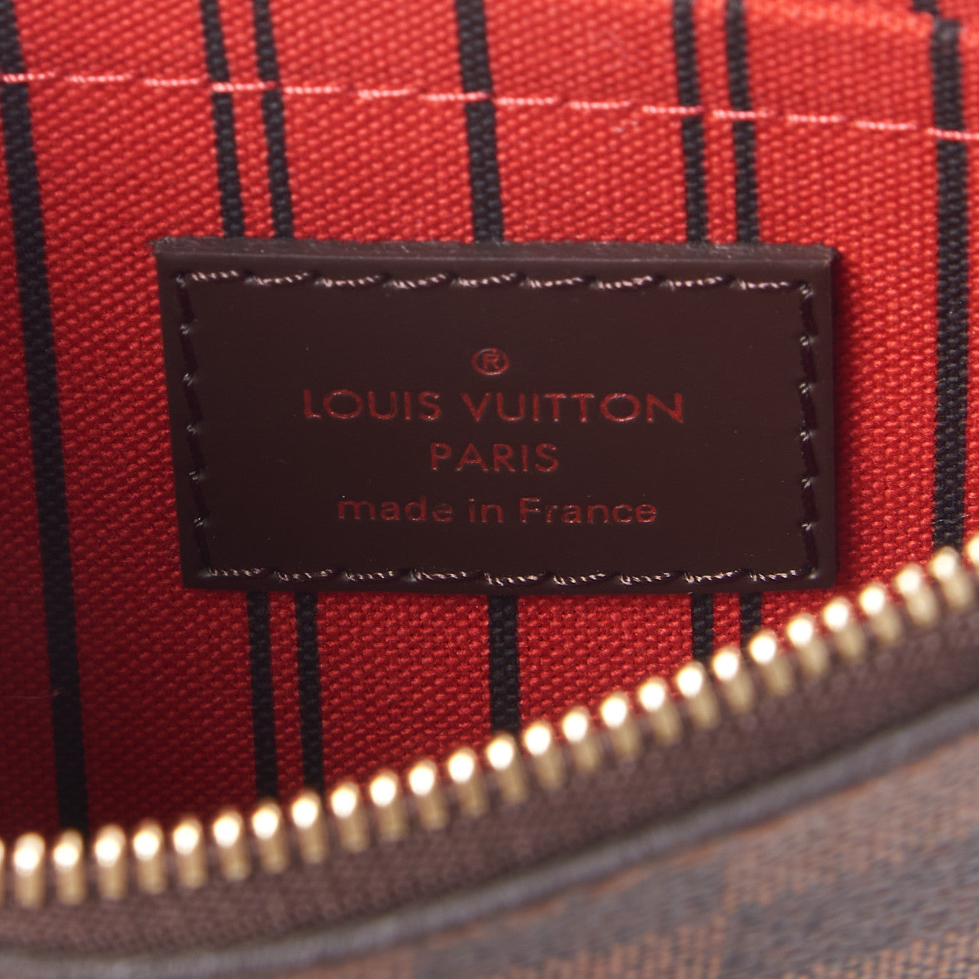 Louis Vuitton Damier Ebene Neverfull PM Pochette 7 of 8