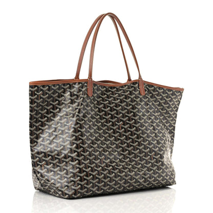 Goyard Goyardine Saint Louis GM Black Gold 4 of 13