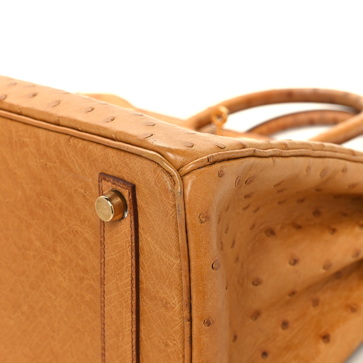 Ostrich HAC Birkin 32 Gold
