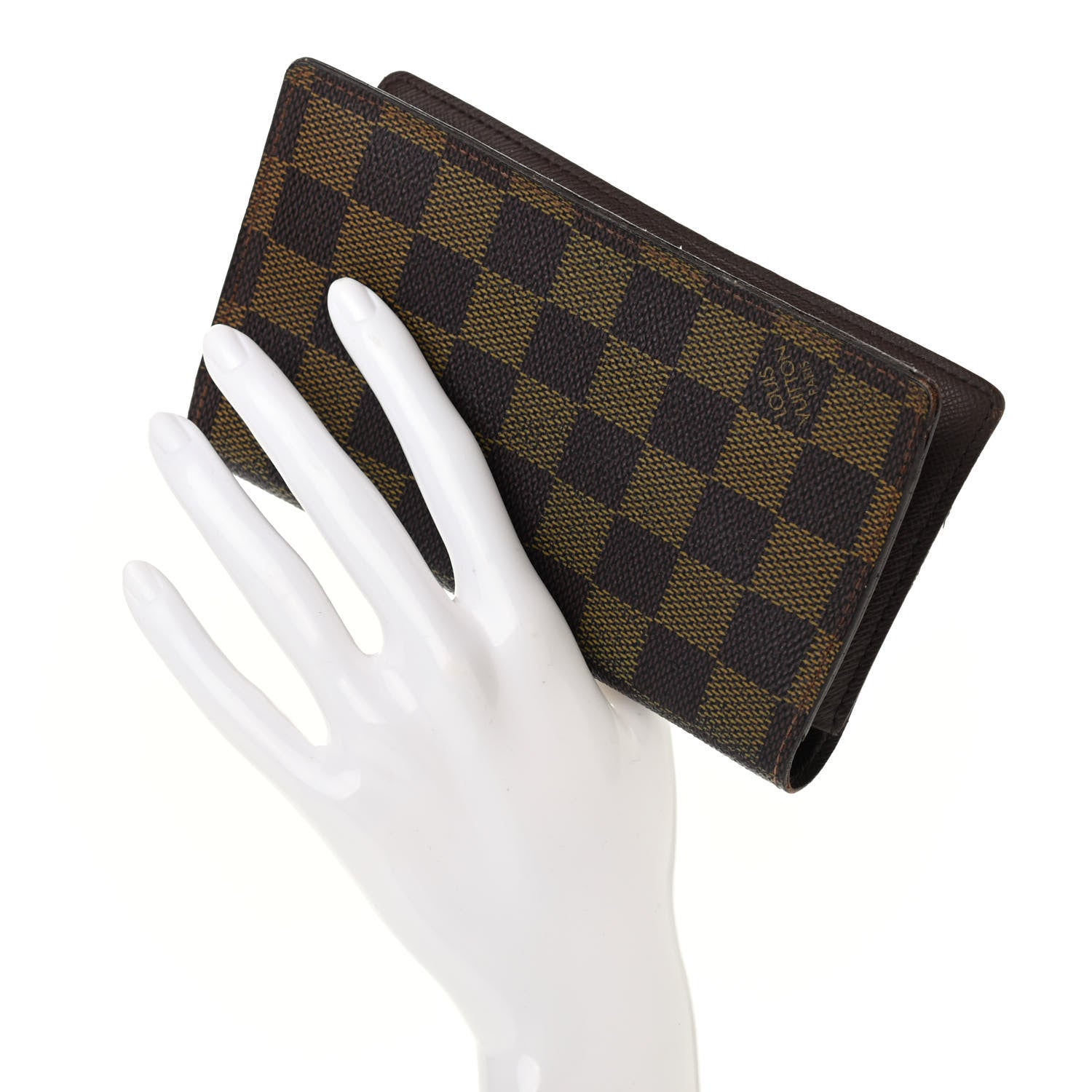 Louis Vuitton Damier Ebene Pocket Agenda Cover 2 of 7