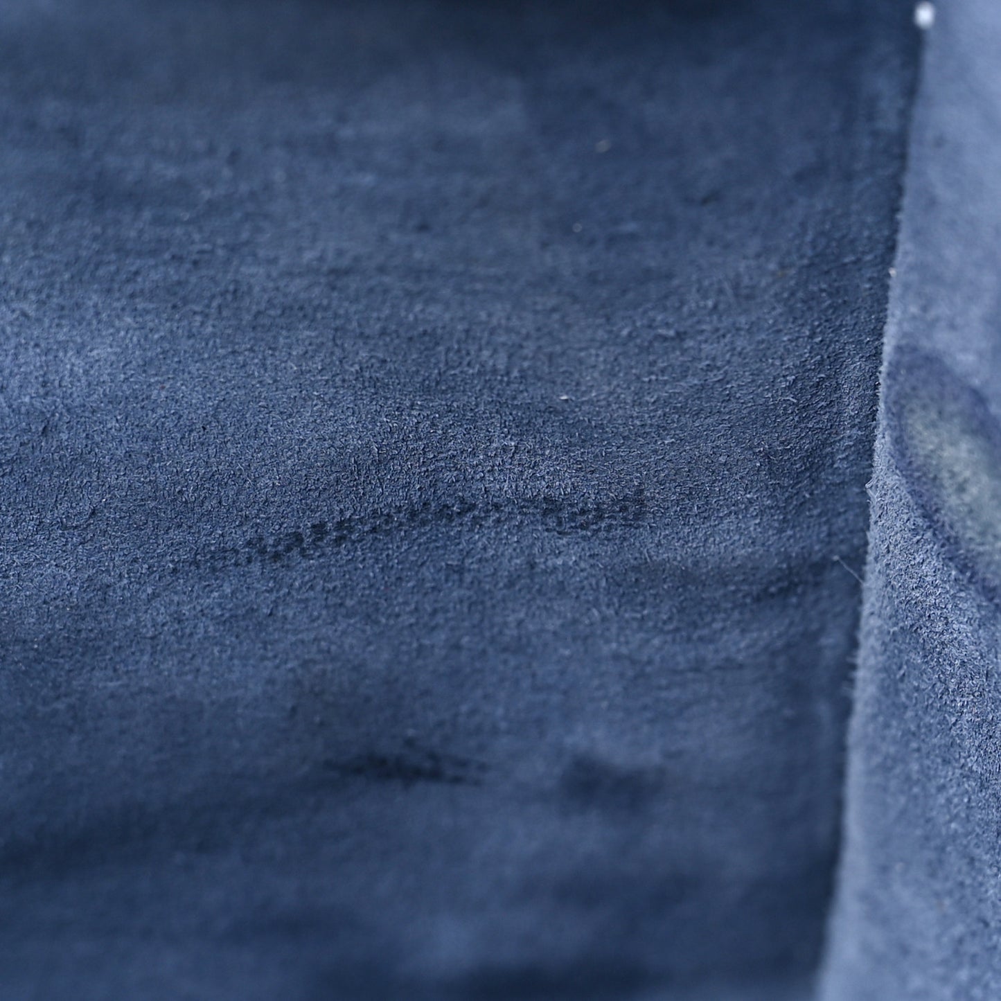 Drummed Calfskin Nano Luggage Petrol