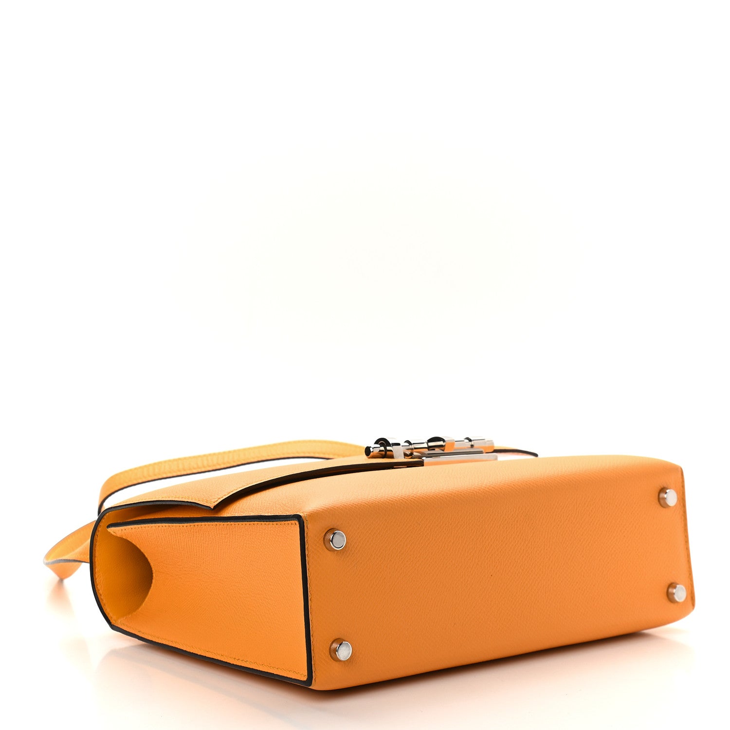 Hermes Epsom Verrou 21 Jaune D'Or 4 of 9