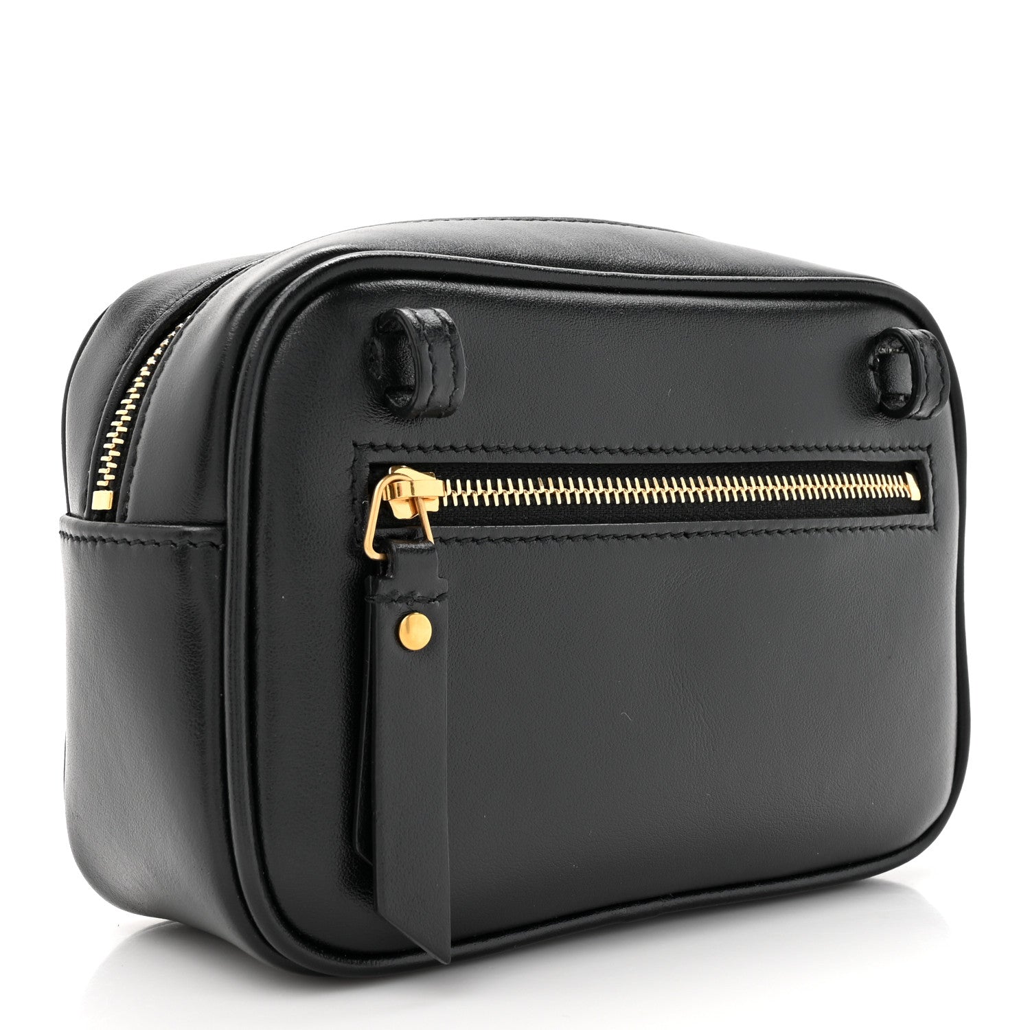 Saint Laurent Calfskin Matelasse Monogram Lou Belt Bag Black 2 of 9