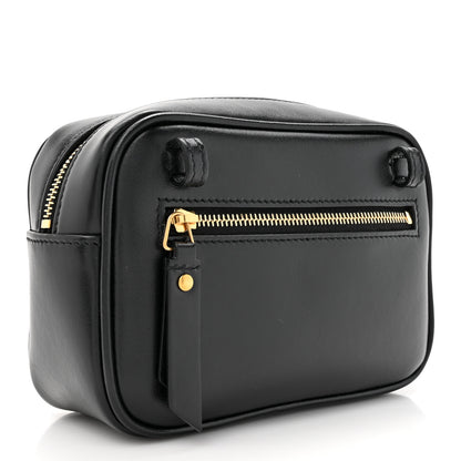 Saint Laurent Calfskin Matelasse Monogram Lou Belt Bag Black 2 of 9
