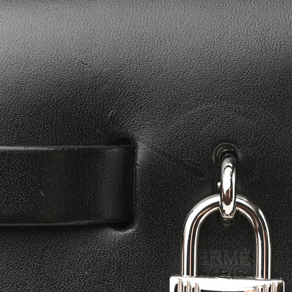 Hermes Toile Militaire Vache Hunter Laque Herbag Zip Retourne PM 31 Ebene Black 12 of 12