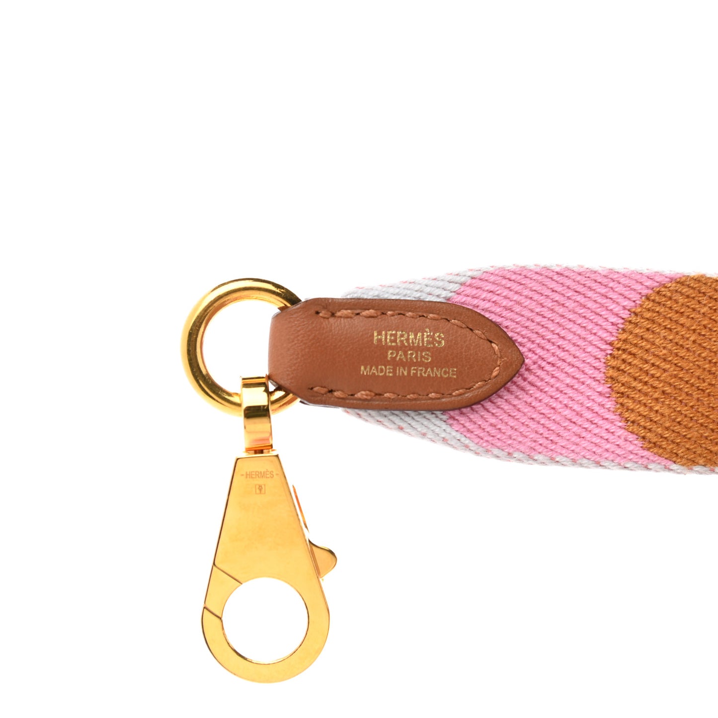 Toile Swift 25mm Sangle Flipperball Shoulder Strap Bleu Brume Pink Gold