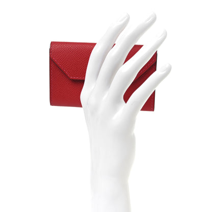 Hermes Epsom Kelly Pocket Belt Pouch Rouge Radieux 2 of 7