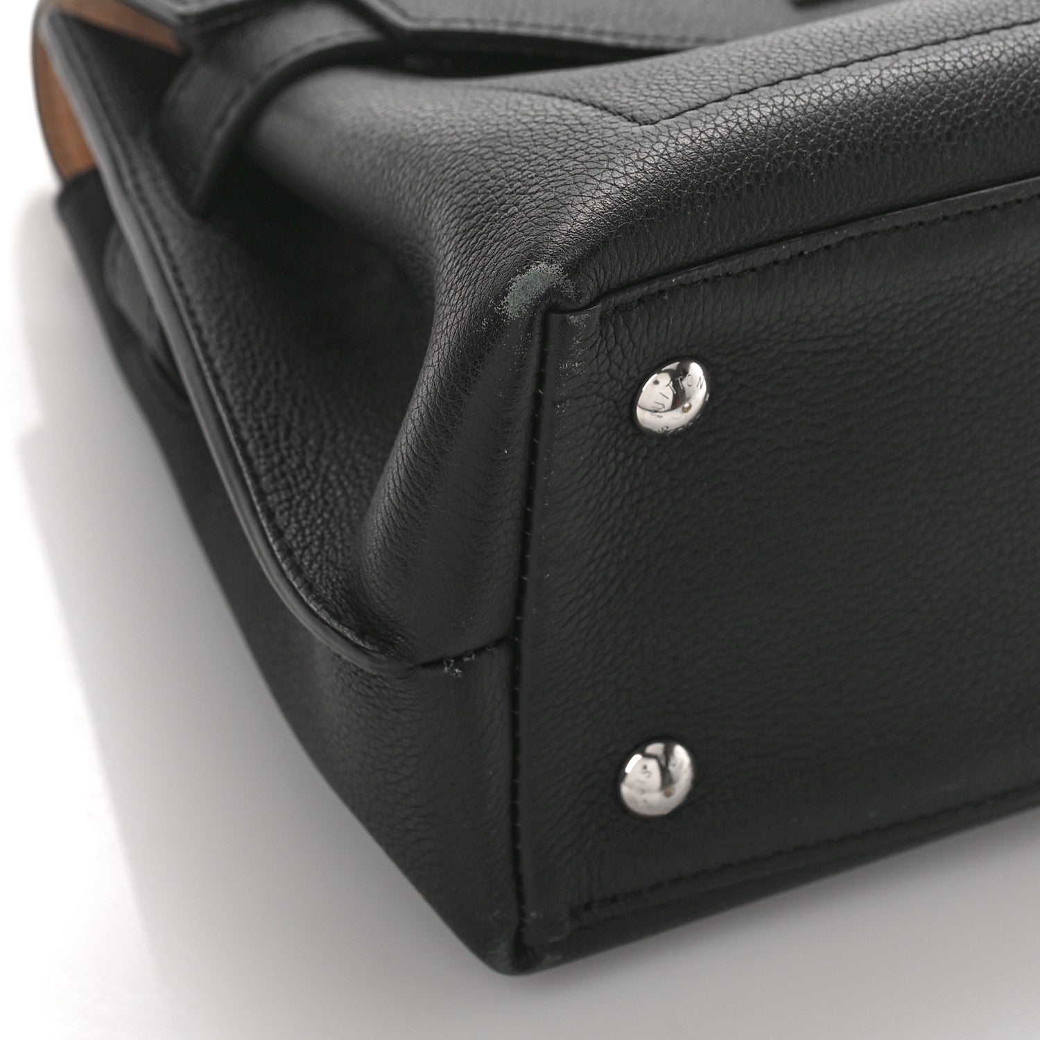 Louis Vuitton Soft Calfskin My Lockme Top Handle Black 7 of 10