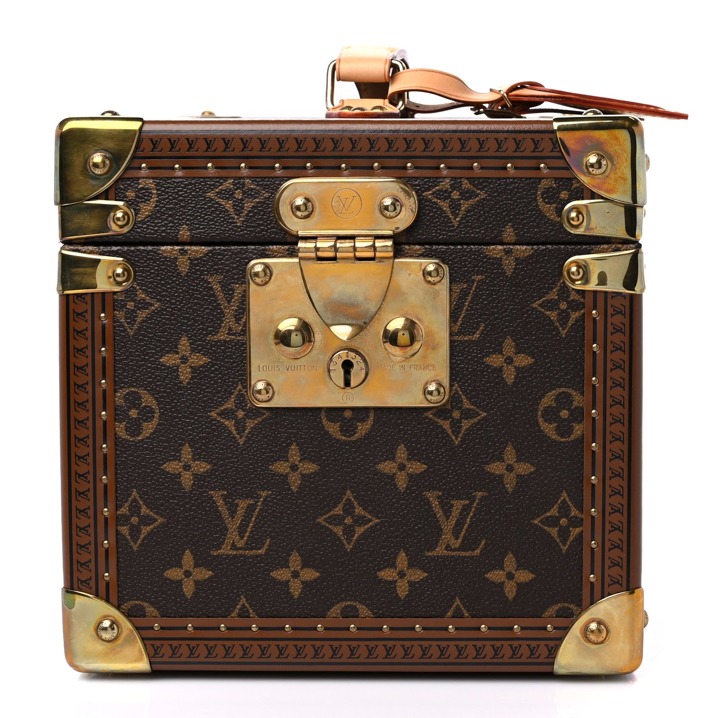 Monogram Boite Flacons Beauty Train Trunk Case