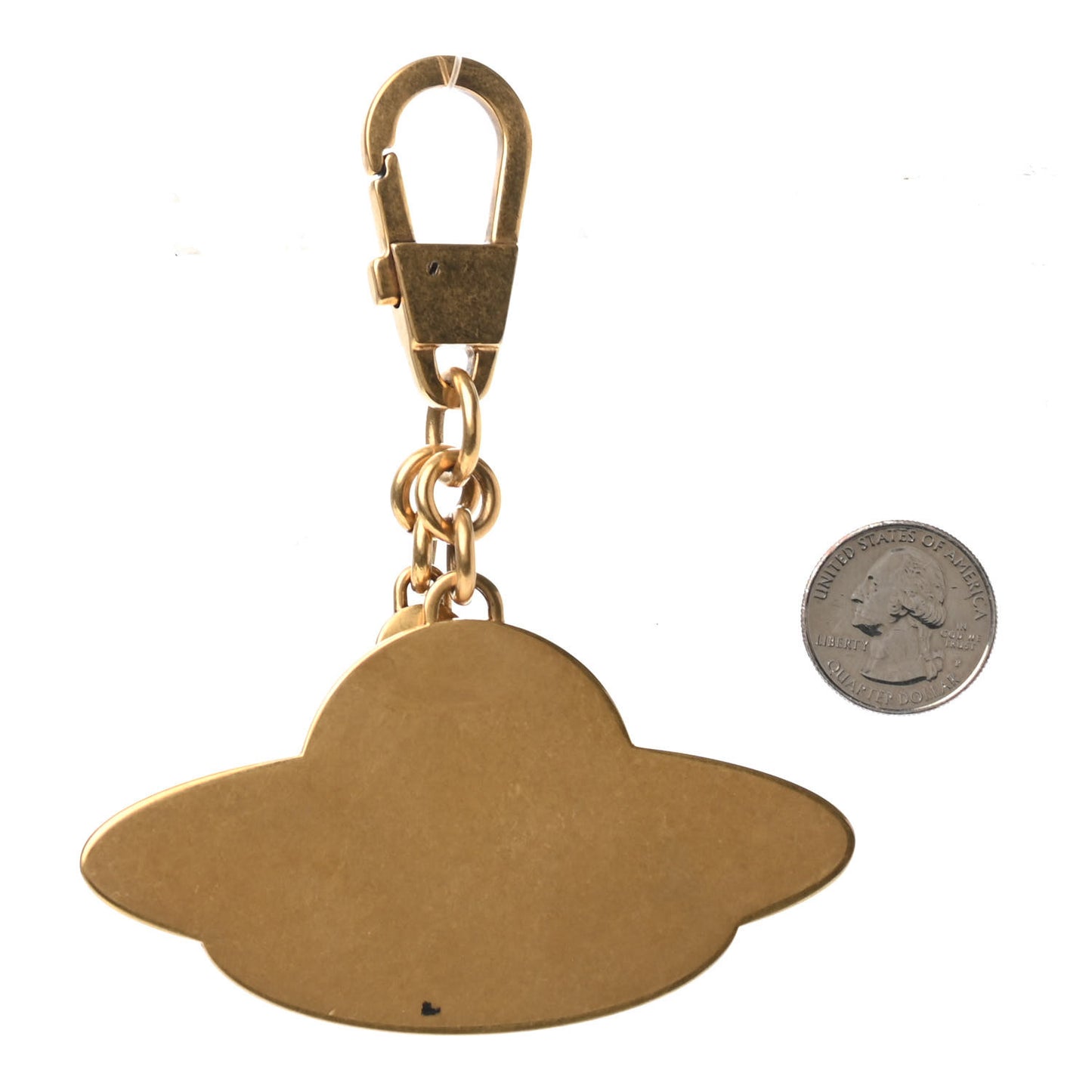 Brass GG Supreme Key Chain Multicolor