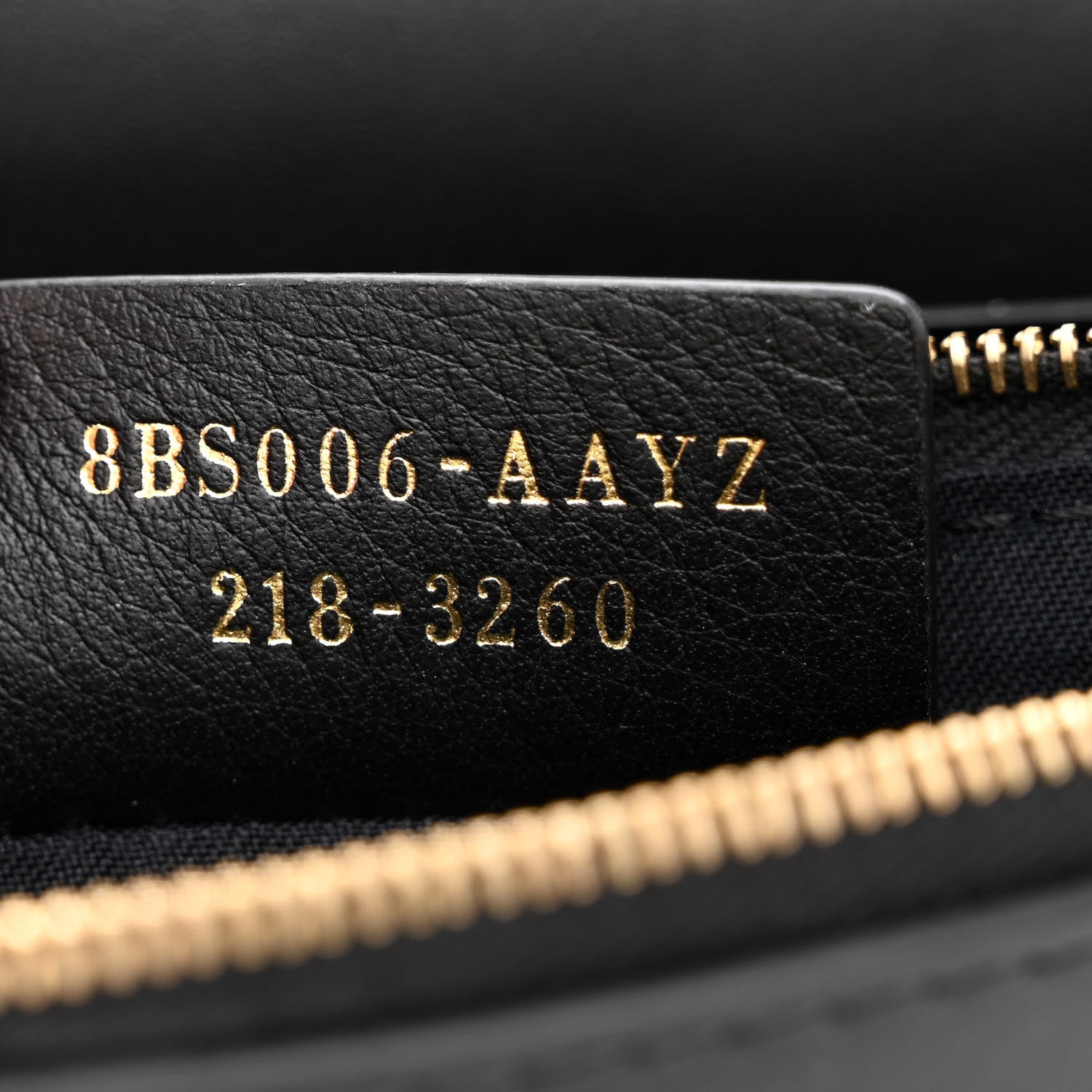 Fendi Vitello King Tamponato Logo Embossed Medium Wallet On Chain Black 7 of 10