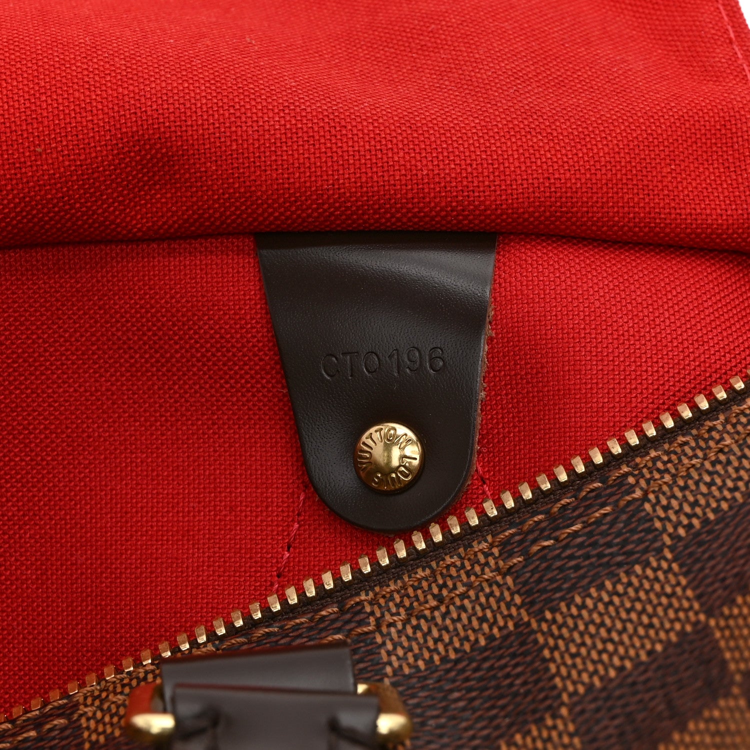Louis Vuitton Damier Ebene Speedy Bandouliere 30 7 of 10