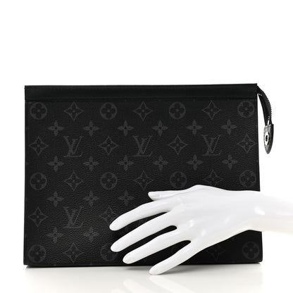 Louis Vuitton Monogram Eclipse Pochette Voyage MM 2 of 6