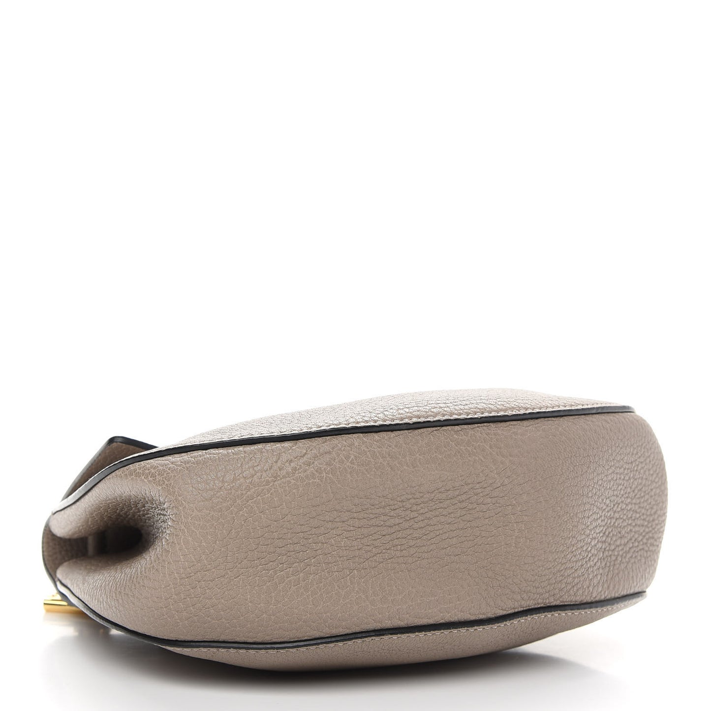 Grained Lambskin Drew Shoulder Bag Motty Grey