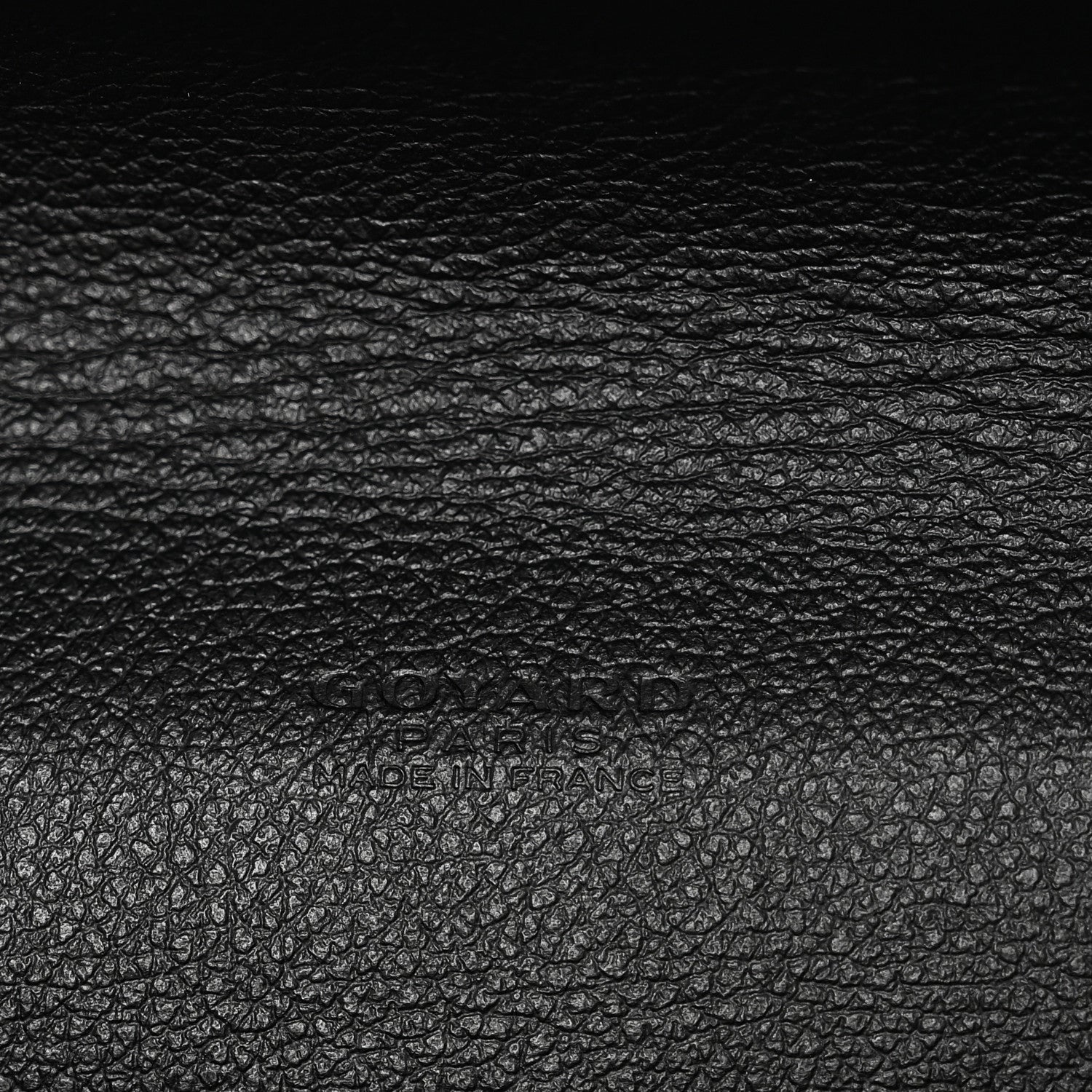 Goyard Goyardine Calfskin Chypre Wallet Pouch Black 6 of 9