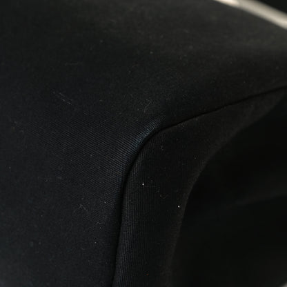 Hermes Toile Vache Calfskin Herbag 30 PM Black 9 of 15