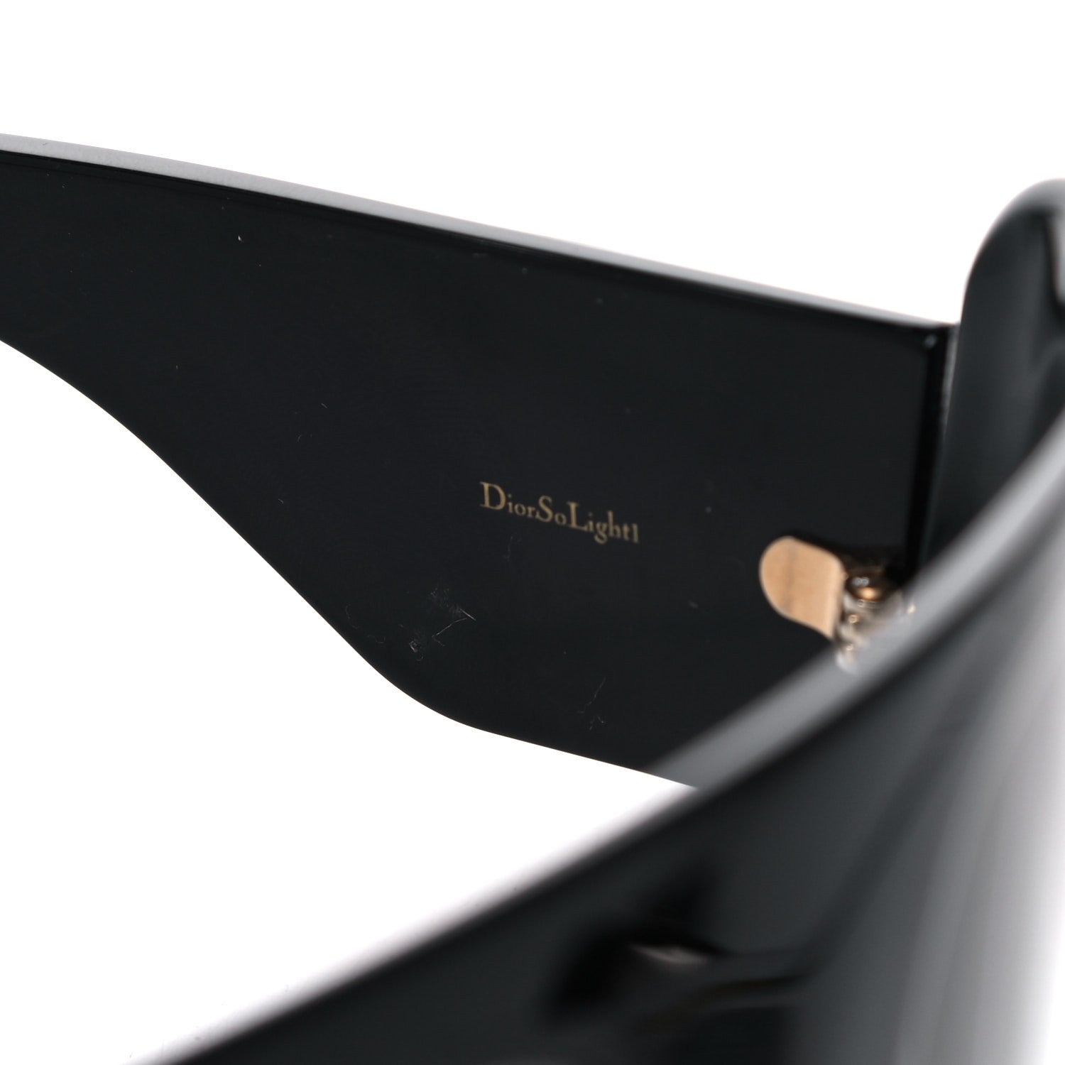 Christian Dior So Light Shield Sunglasses Black 6 of 9