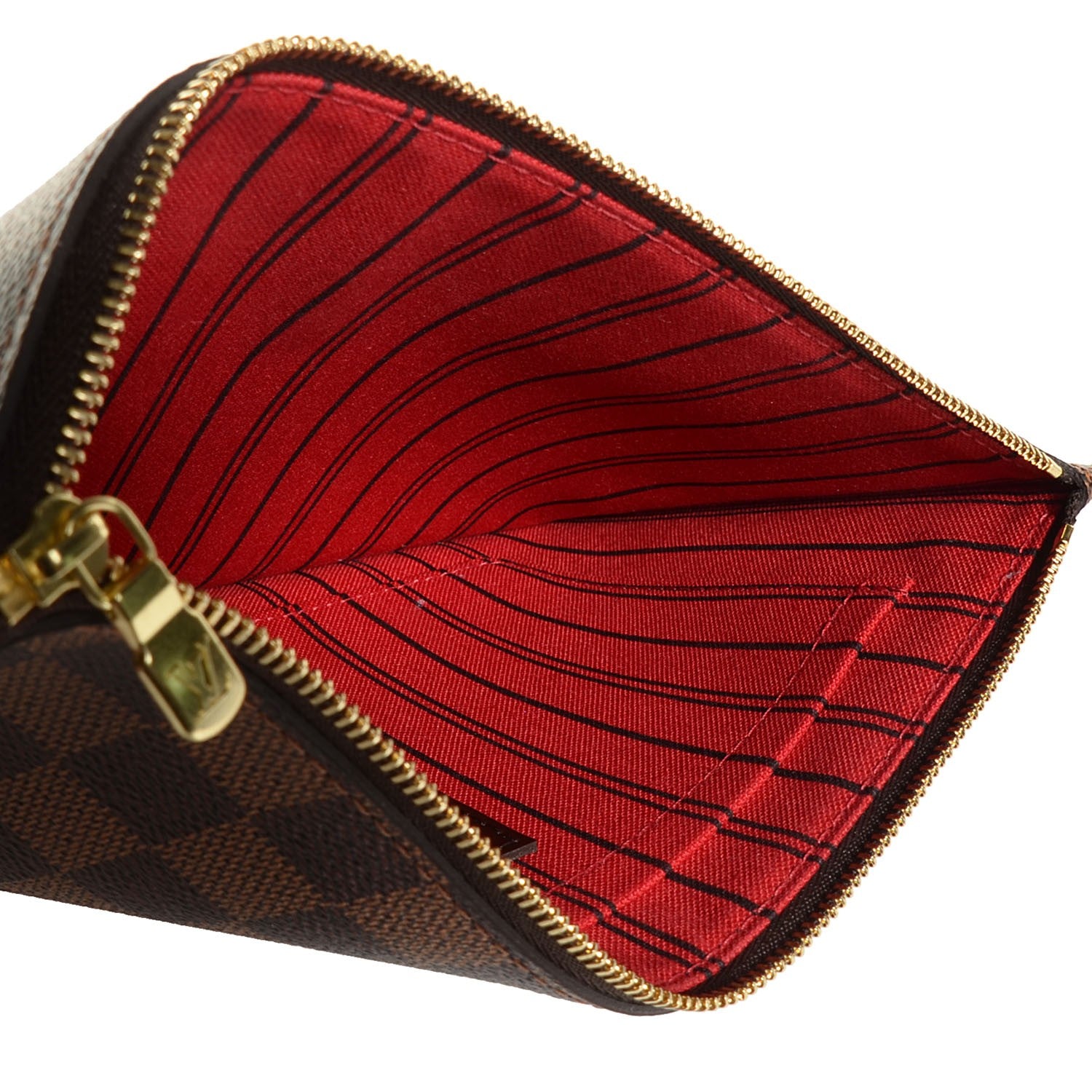 Louis Vuitton Damier Ebene Neverfull MM GM Pochette 6 of 9