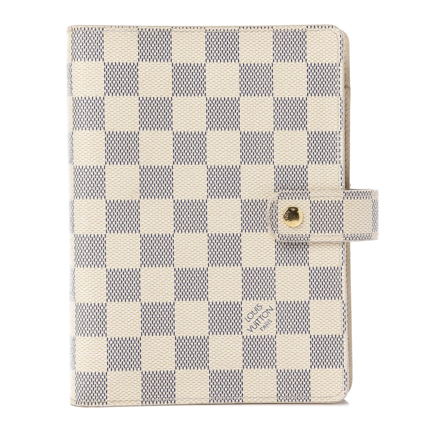 Damier Azur Medium Ring Agenda Cover