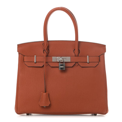 Hermes Togo Birkin 30 Cuivre 1 of 14