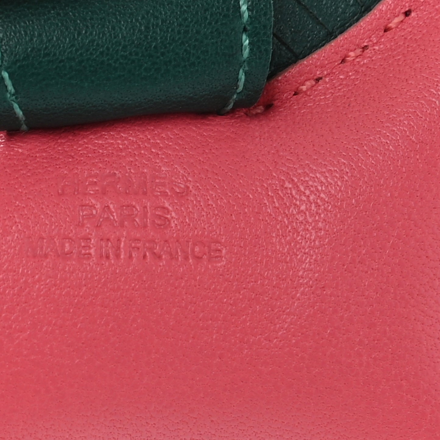 Milo Lambskin Grigri Rodeo Horse Bag Charm PM Rose Azalee Malachite Lime