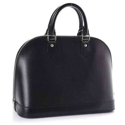 Louis Vuitton Epi Alma PM Black 3 of 10