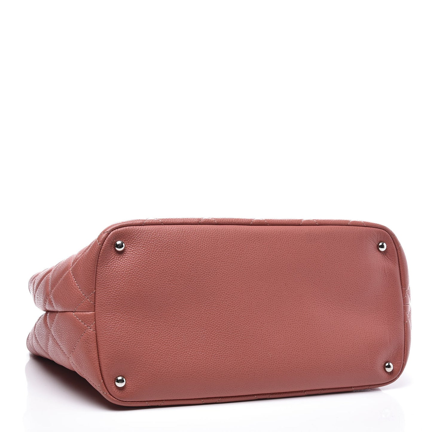 Caviar Quilted Timeless CC Soft Tote Pink
