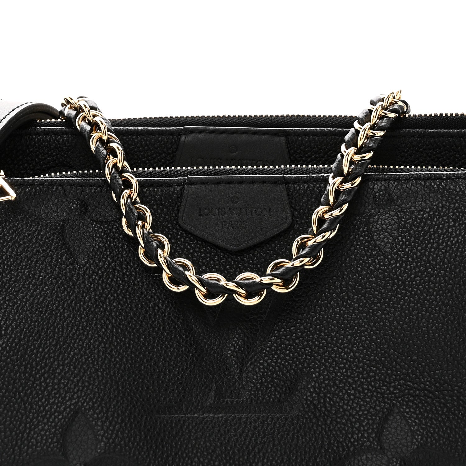 Louis Vuitton Empreinte Monogram Giant Multi Pochette Accessories Black 7 of 10