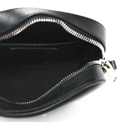 Saint Laurent Grain De Poudre Small Classic Monogram Camera Bag Black 4 of 4