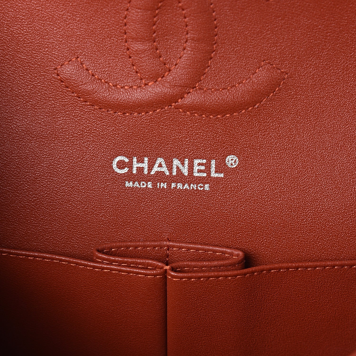 Chanel Caviar Quilted Medium Double Flap Red 6 of 10
