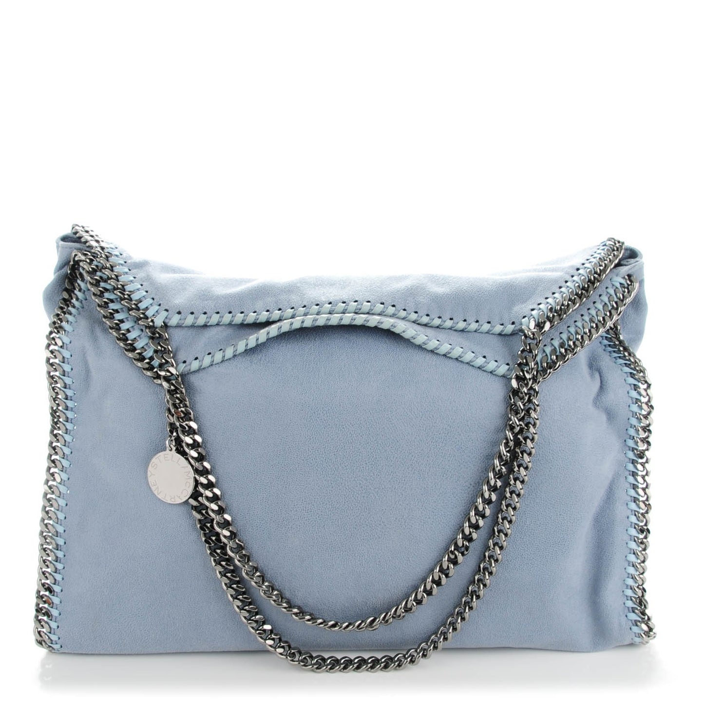 Shaggy Deer Big Falabella Tote Duck Blue